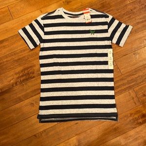 Kids striped Dino tee 🦖